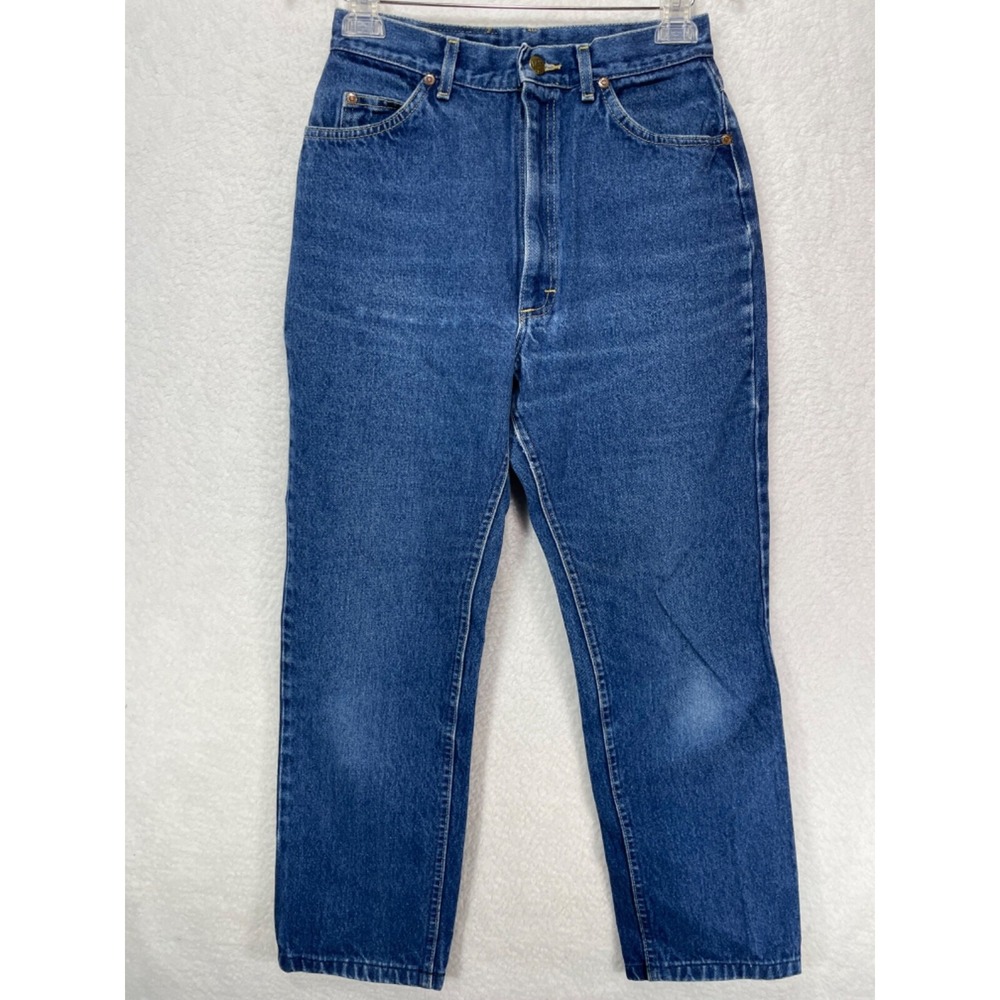 Vintage Lee Women's size 12 Long High Waist 100% Cotton